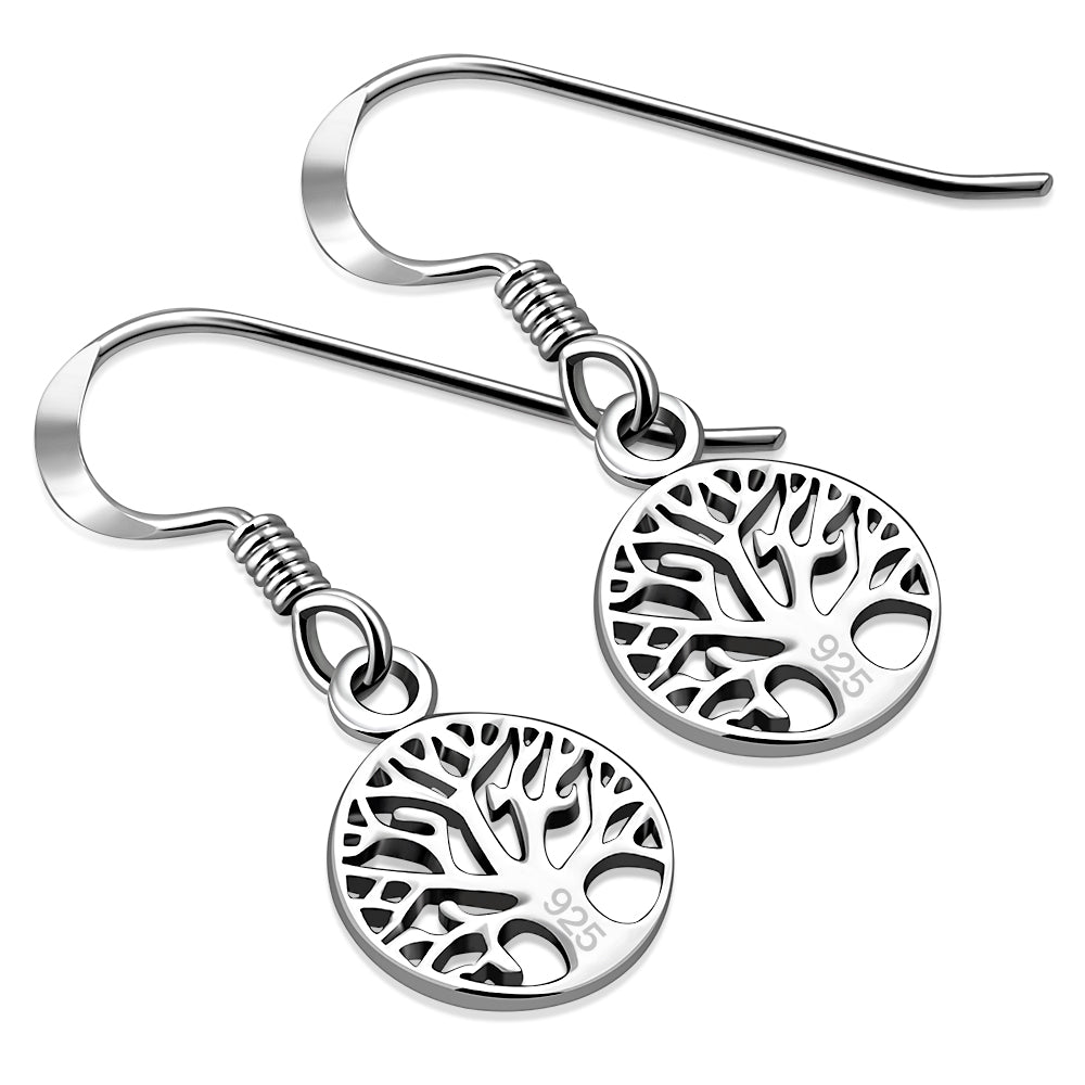 Tree of Life Sterling Silver Earrings