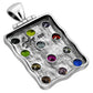 Large Hoshen Silver Pendant
