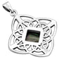 Abalone Shell Celtic Sterling Silver Pendant