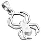 Abalone Shell Spider Sterling Silver Pendant