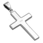 Mother of Pearl Silver Cross Pendant