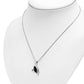 Black Onyx Sterling Silver Pendant