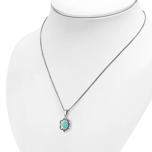 Abalone Shell Sterling Silver Pendant
