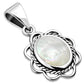 Mother of Pearl Sterling Silver Pendant