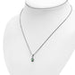 Abalone Shell Sterling Silver Drop Pendant