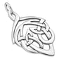 Celtic Knot Pendant Sterling Silver
