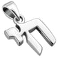 Chai/ Hai Jewish Judaica Hebrew 925 Sterling Silver Pendant