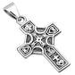 Small Celtic Cross Silver Pendant