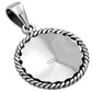 Eternity Life & Death Circle Celtic Silver Pendant