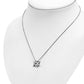 Merkaba Star David Silver Pendant