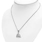 Tiny Sterling Silver Celtic Trinity Pendant