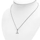 Tiny Triskele Triple Spiral Sterling Silver Pendant