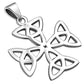 Celtic Trinity Knot Silver Pendant
