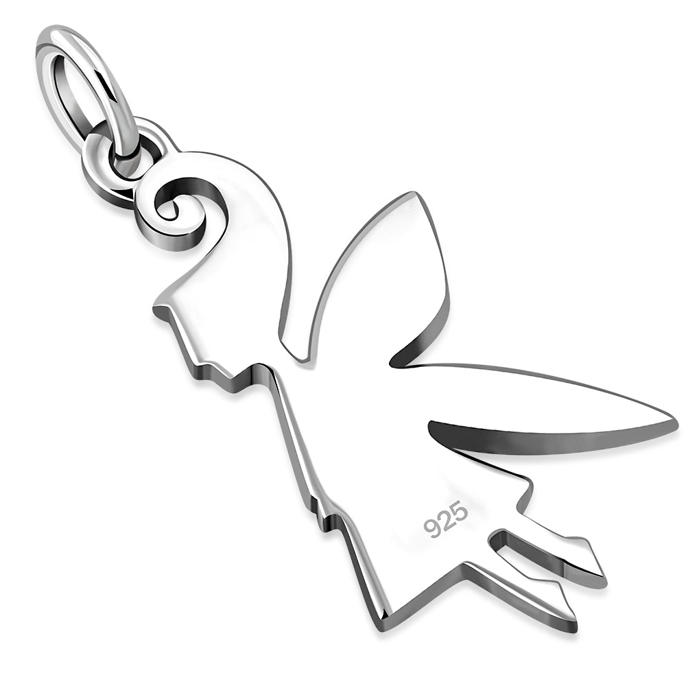 Celtic Fairy Silver Pendant Jewellery