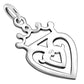 Luckenbooth Celtic Crown Sterling Silver Pendant