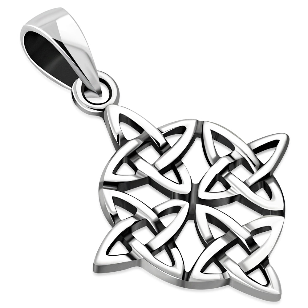 Celtic Knot Silver Pendant