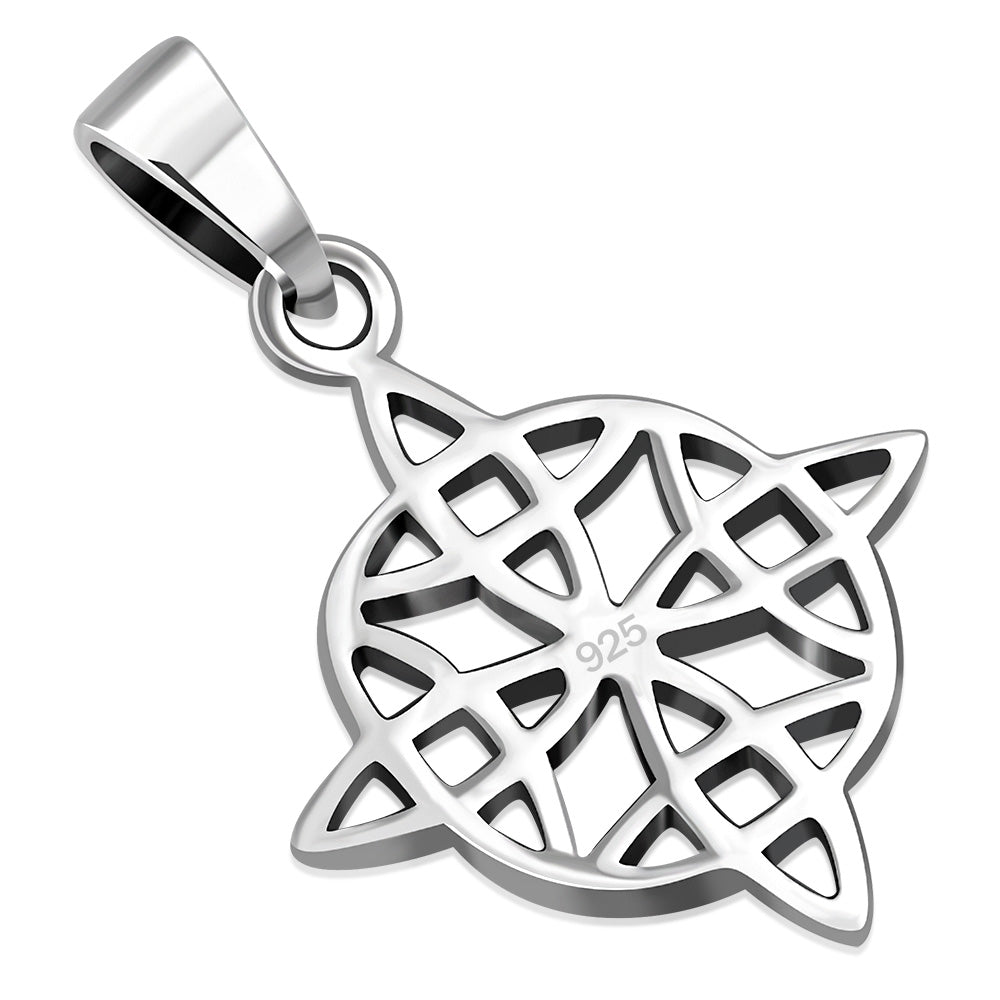 Celtic Knot Silver Pendant