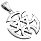 Solid Sterling Silver Celtic Pendant