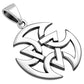 Solid Sterling Silver Celtic Pendant