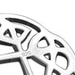 Round Celtic Knot Sterling Silver Pendant