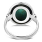 Turquoise Ethnic Style Silver Ring
