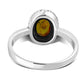 Baltic Amber Sterling Silver Ring