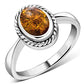 Baltic Amber Sterling Silver Ring