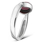 Garnet Stone Sterling Silver Ring