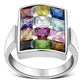 Hoshen Silver Ring