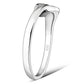 Abalone Shell Silver Drops Ring