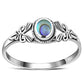 Petals Abalone Shell Sterling Silver Ring
