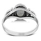 Ethnic Sterling Silver Rainbow Moonstone Ring