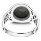 Labradorite Stone Celtic Silver Ring