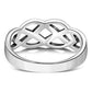 Plain Celtic Knot Silver Ring