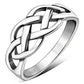 Plain Celtic Knot Silver Ring