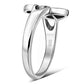 Celtic Knot Plain Solid Silver Ring