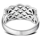 Plain Celtic Knot Silver Ring