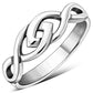 Plain Celtic Knot Silver Ring
