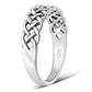 Celtic knot Plain Sterling Silver Ring
