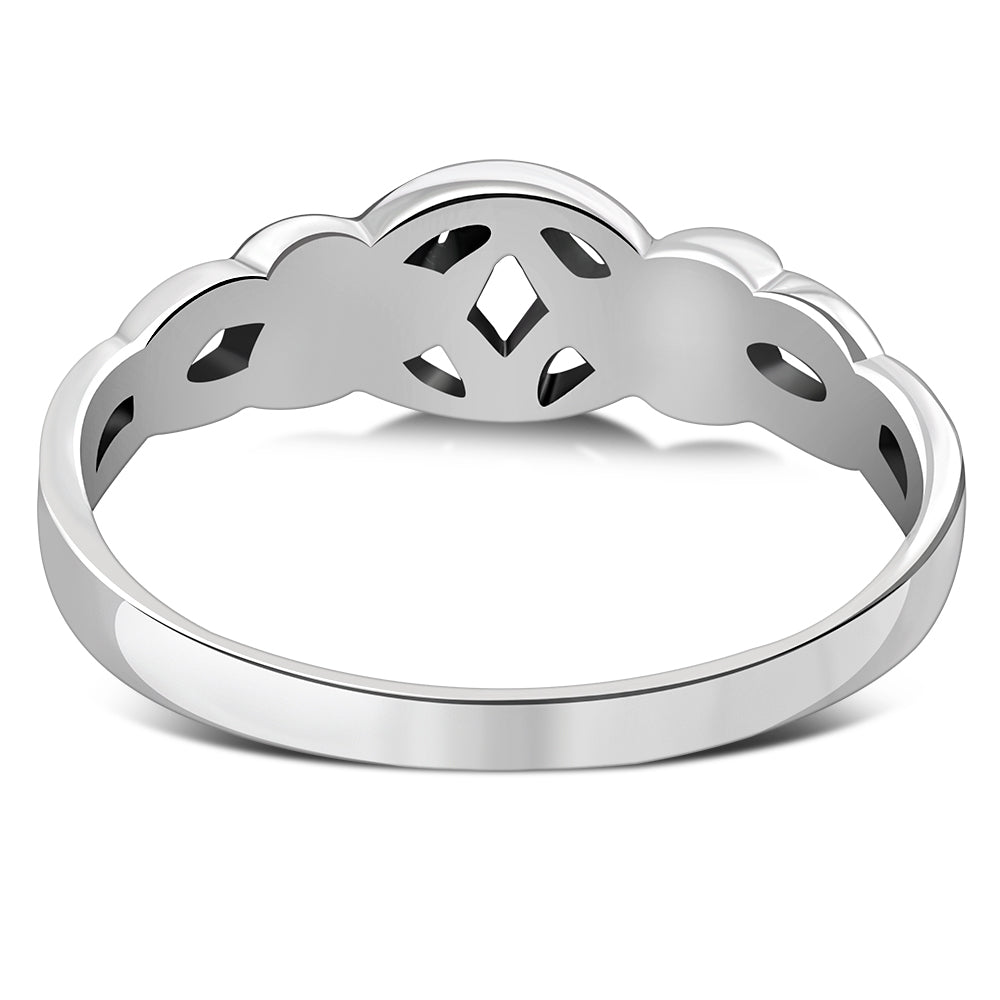 Celtic Trinity Knot Silver Ring
