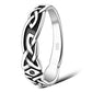 Plain Celtic Knot Silver Ring
