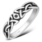 Plain Celtic Knot Silver Ring