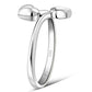 Sterling Silver Hearts Ring