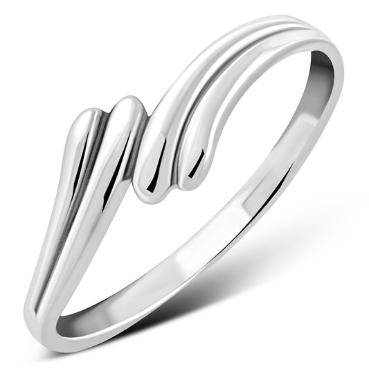 Sterling Silver Plain Band Ring