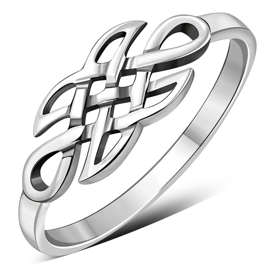 Light Celtic Knot Silver Ring