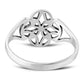 Sterling Silver Celtic Trinity Knot Ring
