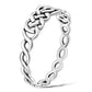 Plain Silver Celtic Knot Ring