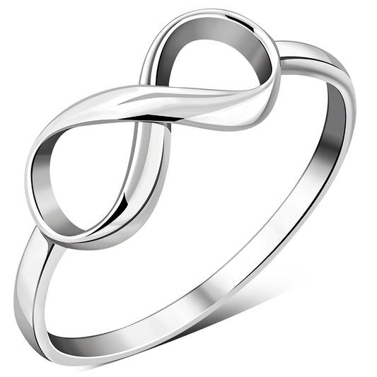 Infinity Knot Sterling Silver Ring