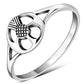 Scottish Thistle Silver Ring