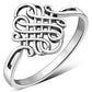 Sterling Silver Plain Celtic Knot Ring